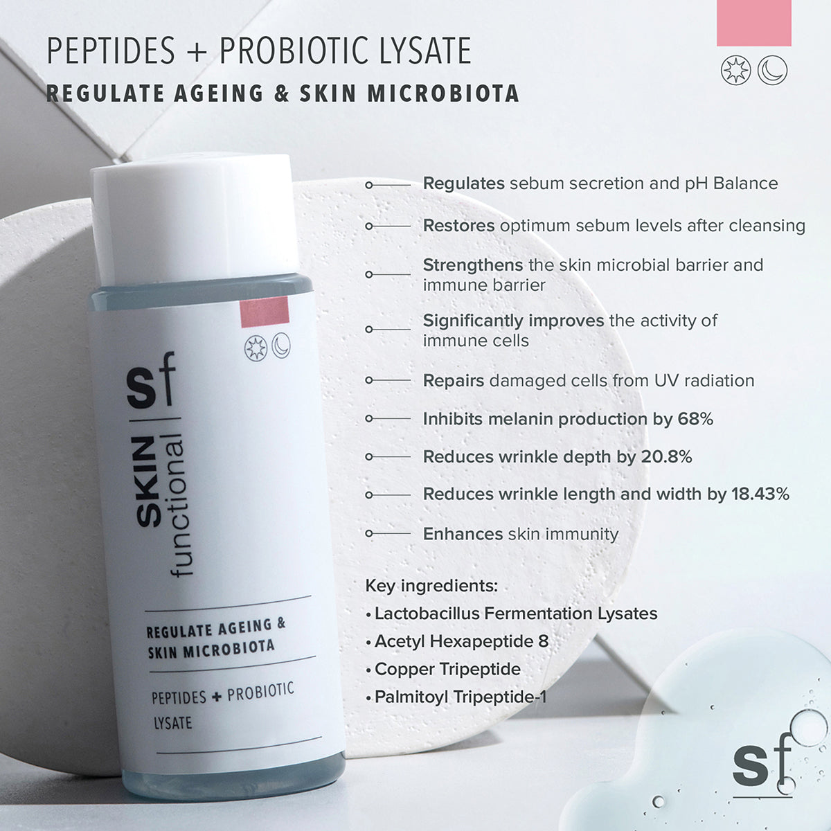 Skin Functional Peptides + Probiotic Lysate