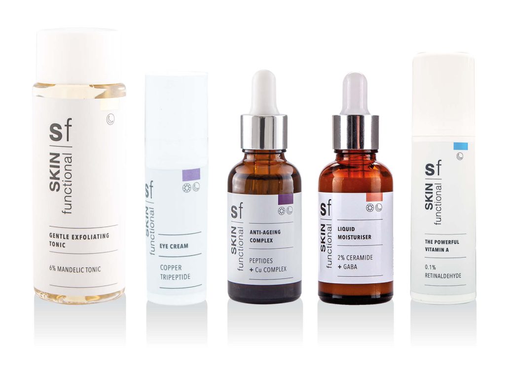 Collection of Skin Functional Skincare Skincare Set Anti-Aging Oily, Face Products